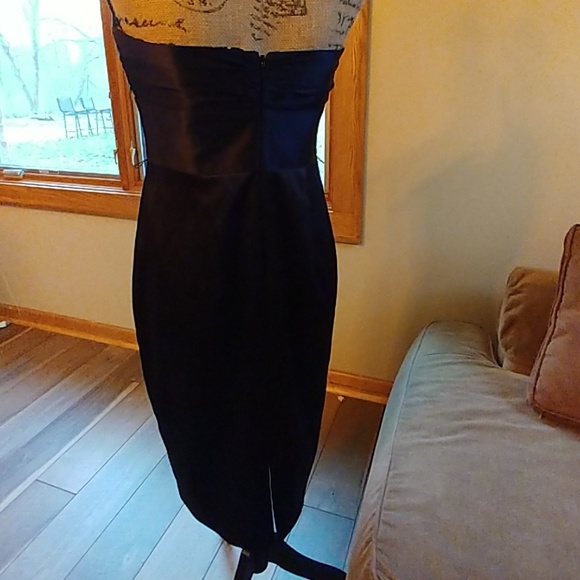 Allen B by Adam Schwartz Black Bow Dress - Picture 4 of 7